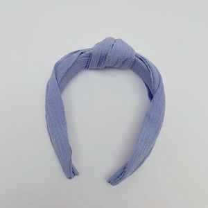 Madewell Knotted Headband - Light Blue